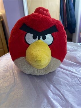 🐦‍🔥Red Angry Bird Stuffed Character